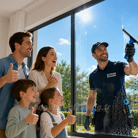 pour les vitres Promotion nettoyage